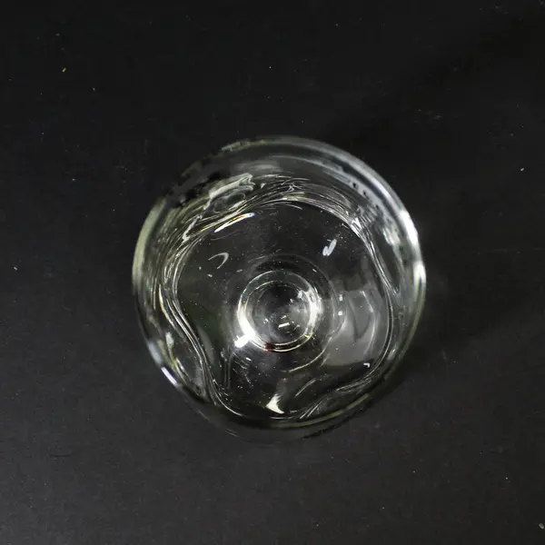 Vintage Johnny Hart BC Comics Pinched Glass 4" Tumbler Juice Anteater