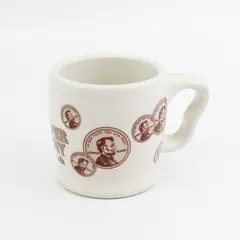The Copper Penny Restaurants Ware Heavy Coffee Diner Mug Cup Vtg Shenango China