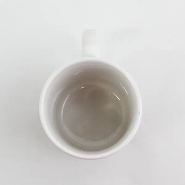 Vintage 1995 J.I.I. Apple Checker Board Coffee Mug Green White Teacher Country