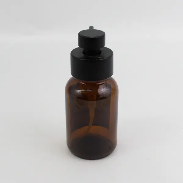 Young Living Refillable Hand Soap Brown Farmhouse Empty Pump Bottle