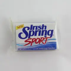 Irish Spring Sport 2.5 oz Bar Soap Sealed New Discontinued