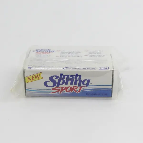 Irish Spring Sport 2.5 oz Bar Soap Sealed New Discontinued