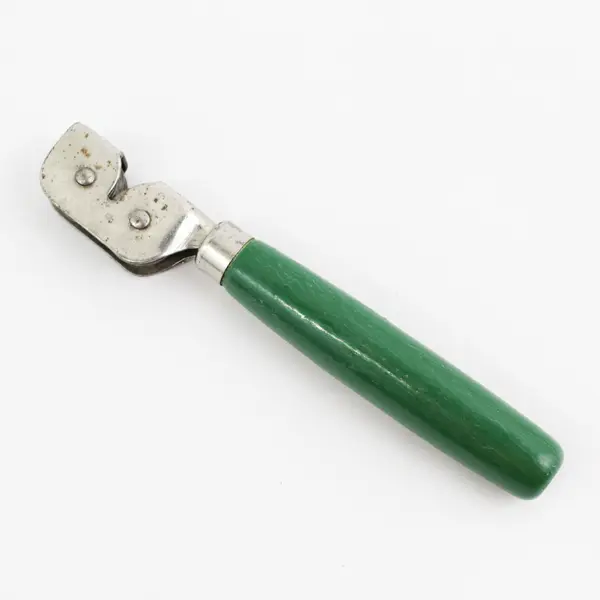 Applica Green Wood Handle Pull Through Knife Sharpener Kitchen Tool Germany