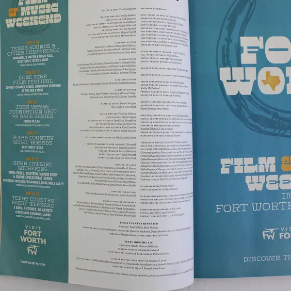 Texas Monthly Magazine  Pull Over! October 2022