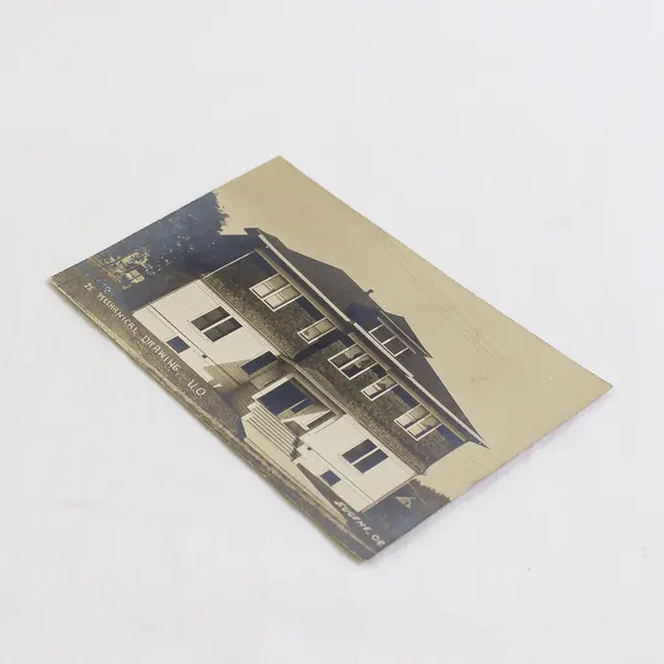 Mechanical Drawing Hall University Of Oregon Eugene Ore RPPC Postcard Stanley's 