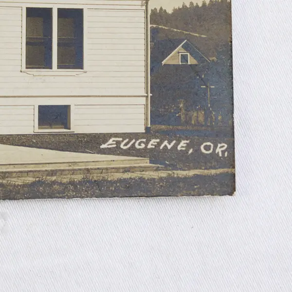 Mechanical Drawing Hall University Of Oregon Eugene Ore RPPC Postcard Stanley's 