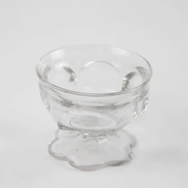 Clear Glass Sherbet Sundae Bowl 3.75in Dessert Serving Bowl