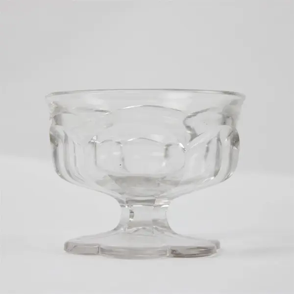 Clear Glass Sherbet Sundae Bowl 3.75in Dessert Serving Bowl