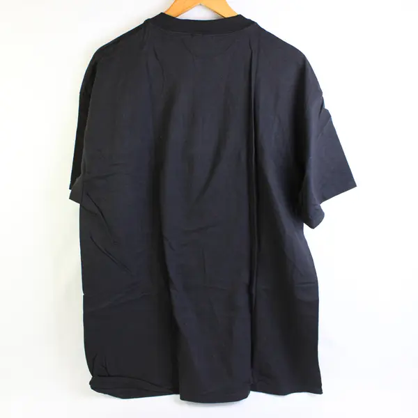 Vtg Hanes Beefy-T Adult XL Black Totem Pole Graphic Short Sleeve T-Shirt NWOT