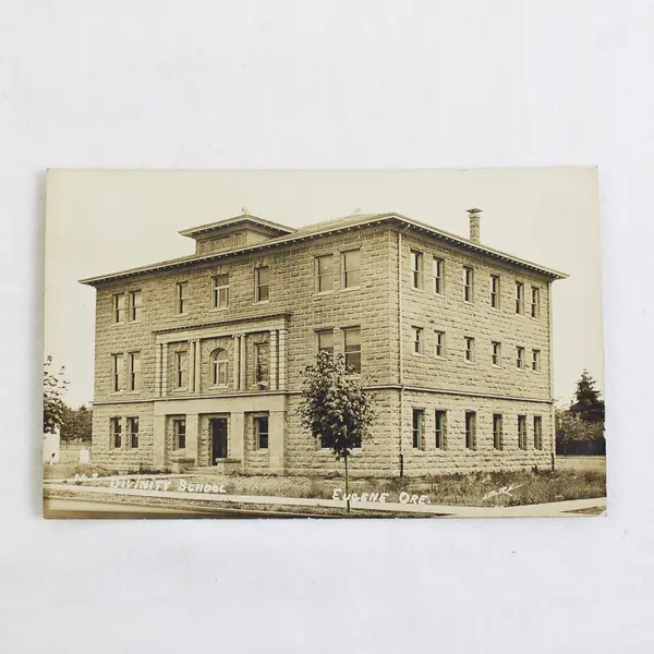 Divinity School Eugene Oregon RPPC Photo Postcard Stanley's 1910s