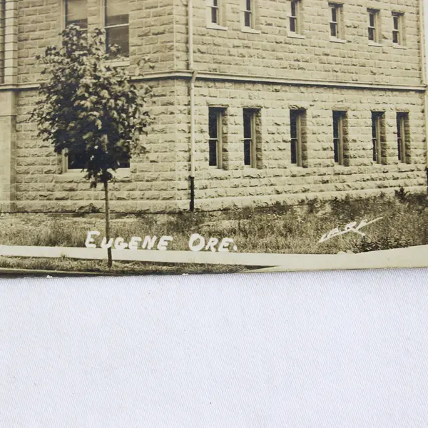Divinity School Eugene Oregon RPPC Photo Postcard Stanley's 1910s