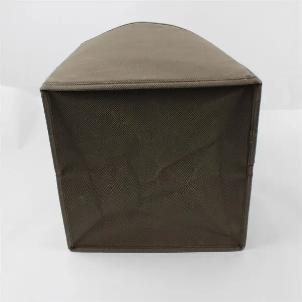 Collapsible Foldable Fabric Storage Bin Brown Organizer Closet Shelf