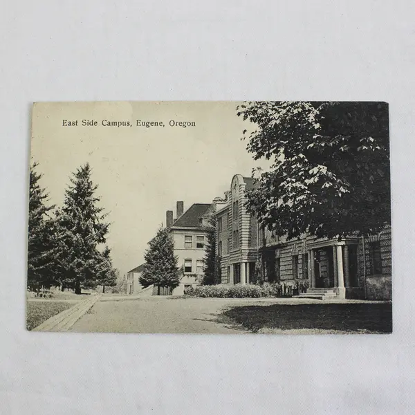 Lot Of 2 University Of Oregon Campus Eugene Oregon Litho Postcards Sprouse 1910s