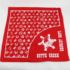 Butte Creek Sheriff Dept Red Bandana