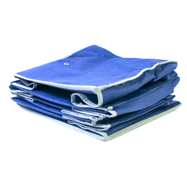 Five Section Heavy Duty Hanging Closet Organizer Dark Blue