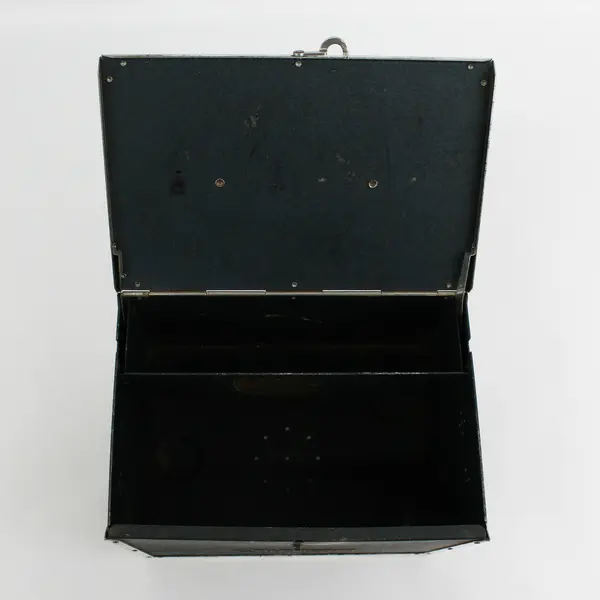 Vintage Sunbeam Electric Iron Metal Box Carry Case