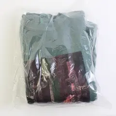 NWOT Vtg Oneita Adult XL Dark Green Totem Pole Graphic Pullover Sweater