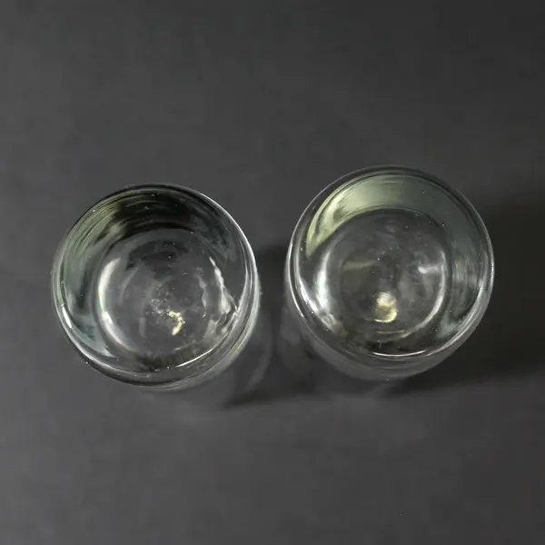 Set of 2  Cuervo Tequila Shot Glasses 4" Tall Mexico