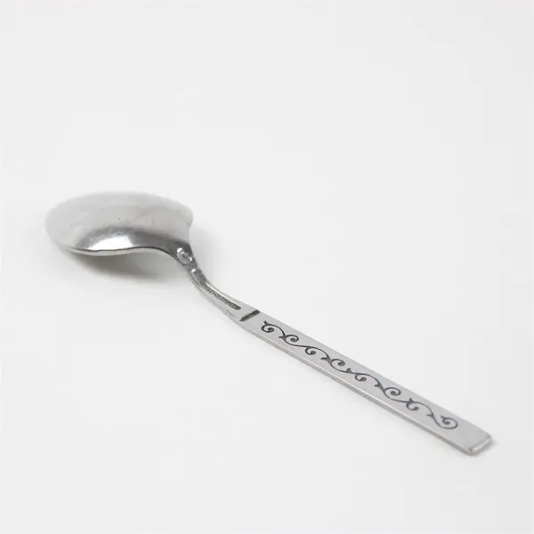 Set of 2 Oneida Spanish Court Stainless Oval Soup Spoon 6.75 in