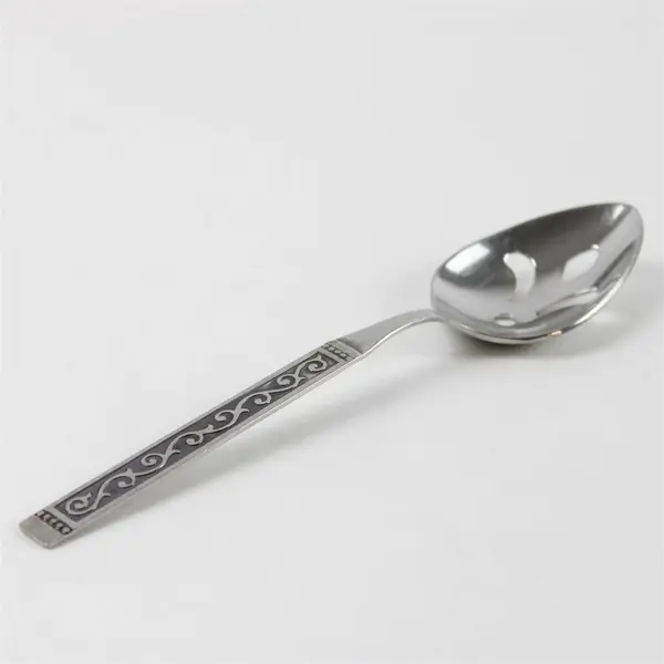 Lot of 3 Oneida Spanish Court Stainless 2 Tablespoons & 1 Pierced Tablespoon