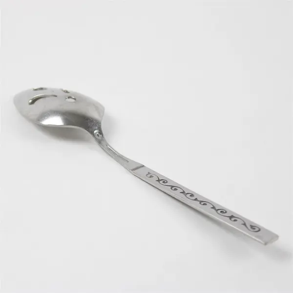 Lot of 3 Oneida Spanish Court Stainless 2 Tablespoons & 1 Pierced Tablespoon