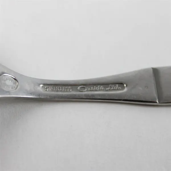 Lot of 3 Oneida Spanish Court Stainless 2 Tablespoons & 1 Pierced Tablespoon