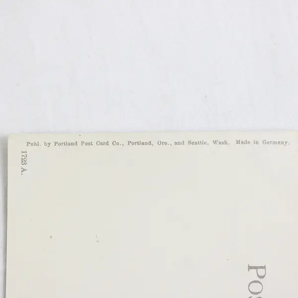 White Temple IOOF Eugene Oregon Color Litho Postcard Portland Post Card Co