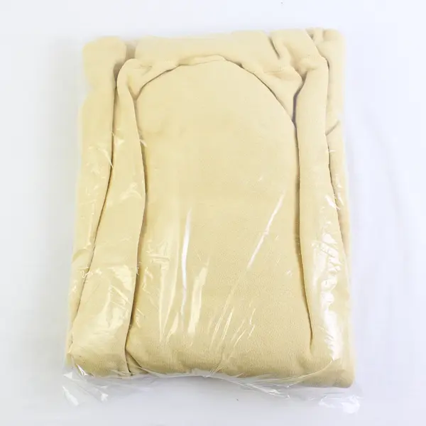 NWOT Vtg Comfort Colors Adult XL Yellow Sleeping Wolf Graphic Pullover Sweater