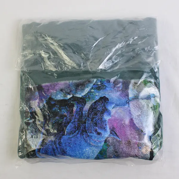 NWOT Vtg Port and Company Adult XL Dark Green Rhino Graphic Short Sleeve T-Shirt