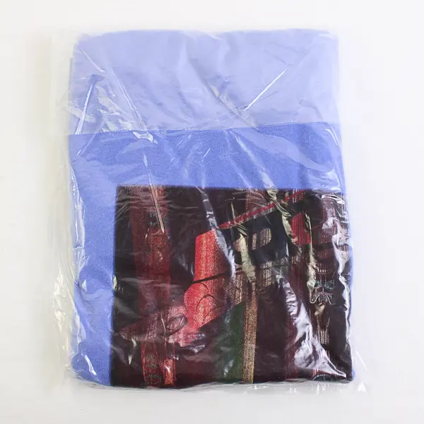 NWOT Vtg Comfort Colors Adult XL Lilac Totem Pole Graphic Short Sleeve T-Shirt