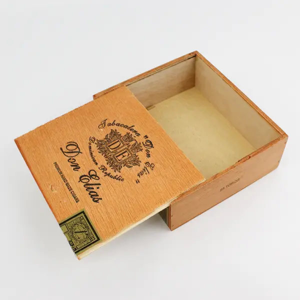 Vintage Wooden Don Elias Empty Toros Cigar Box