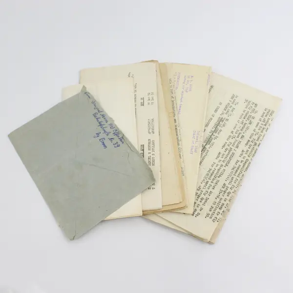 Lot Of 1950s USAF Germany Papers Photos Ephemera Ivan T Sanders Air Policeman