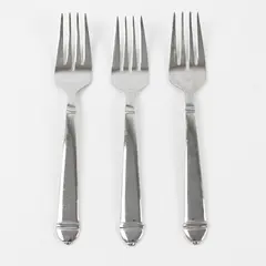 Set of 3 Towle Copenhagen Stainless Individual Salad Forks