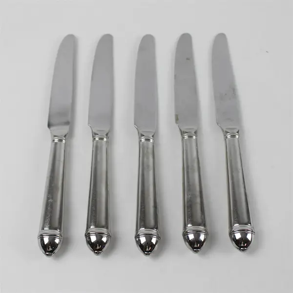 Set of 5 Towle Copenhagen Stainless "New French" Hollow Knives