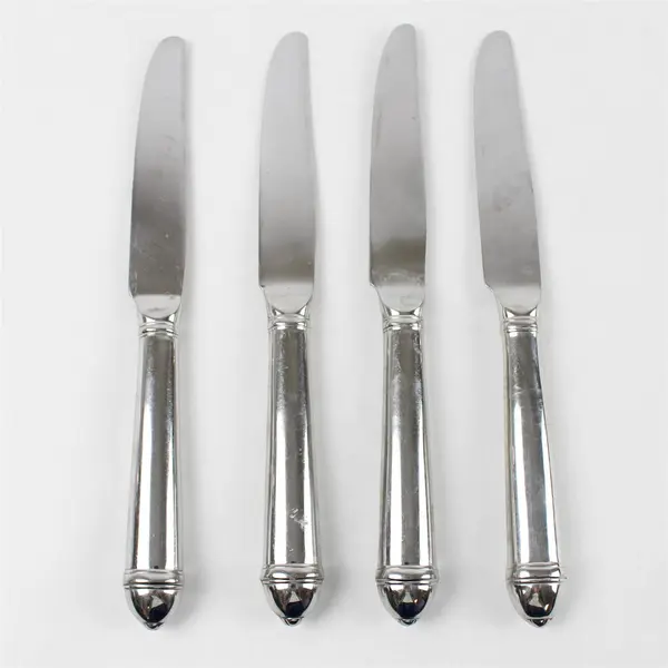 Set of 4 Towle Copenhagen Stainless "New French" Hollow Knives