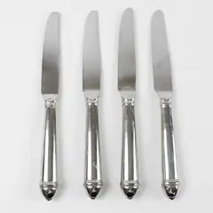 Set of 4 Towle Copenhagen Stainless "New French" Hollow Knives