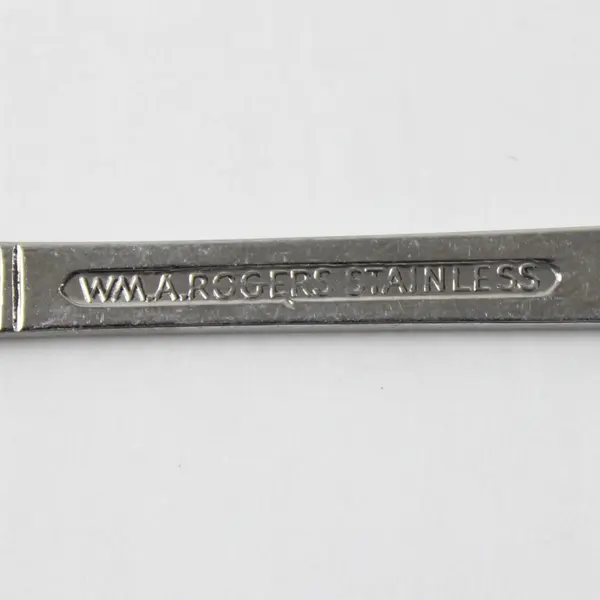 Set of 2 Wm. A Rogers Burnished Stainless Cocktail/Seafood Forks