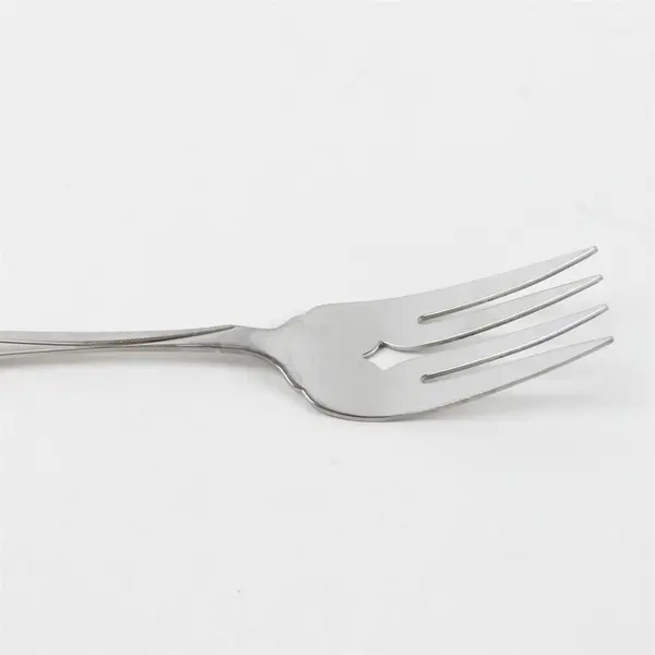Set of 2 Oneida Satin Flight Medium Solid Cold Meat Serving Forks