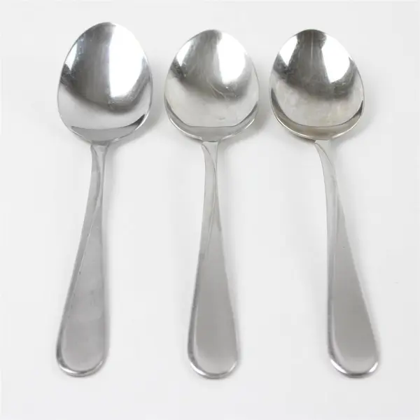 Set of 3 Oneida Satin Flight Stainless Tablespoons