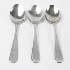 Set of 3 Oneida Satin Flight Stainless Tablespoons