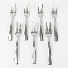 Set of 7 Cambridge Dunhill Stainless Salad Forks