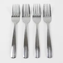 Set of 4 Cambridge Stainless Salad Forks