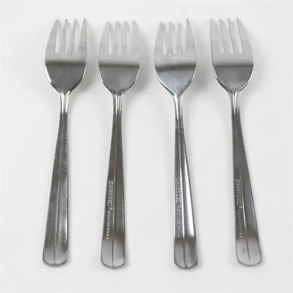 Set of 4 Cambridge Stainless Salad Forks