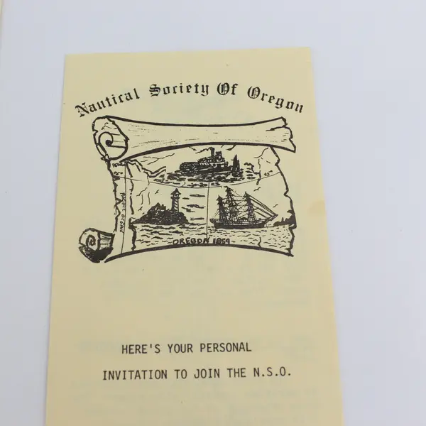Nautical Society of Oregon Newsbulletin April 1979 Newsletter Maritime History