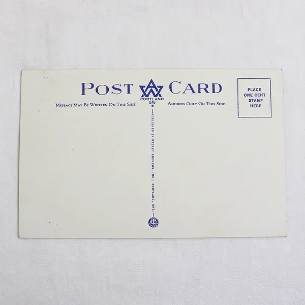 Federal Post Office Eugene Oregon On Pacific Highway Litho Postcard Andrews