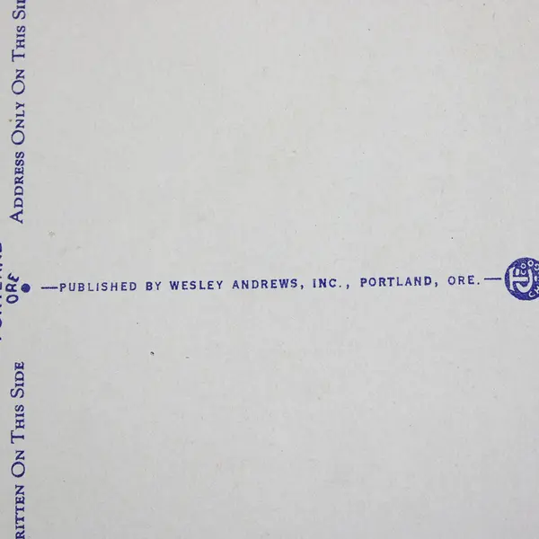 Federal Post Office Eugene Oregon On Pacific Highway Litho Postcard Andrews