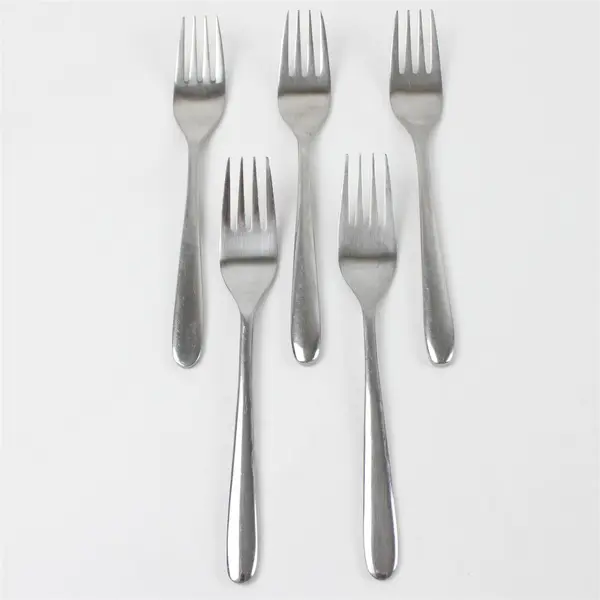 Set of 5 Hampton Forge Teardrop Stainless Forks