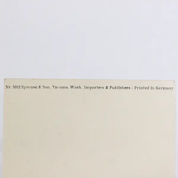 First Christian Church Eugene Oregon Litho Postcard Sprouse 1910s