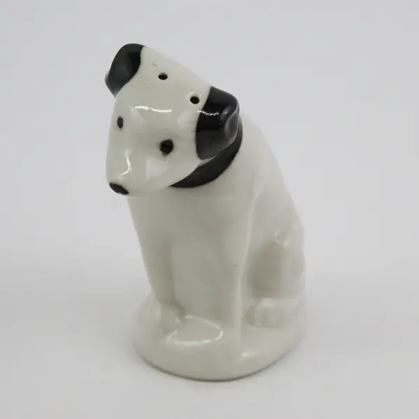 Vintage RCA Victor "Nipper" Dog Salt And Pepper Shakers