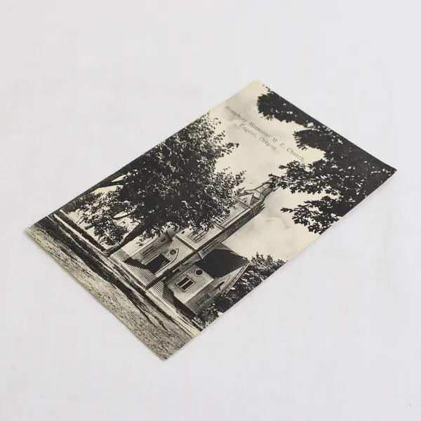 Humphrey Memorial M.E. Church Eugene Oregon Litho Postcard Sprouse 1910s